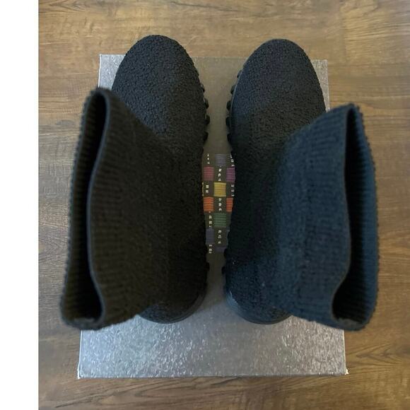 Bernie Mev Chenille Ankle Boots - Keyla in Black Size 6.5 EU 37 - Picture 3 of 7